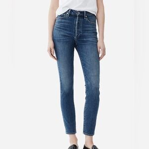 Citizens of Humanity Olivia High-Rise Slim Ankle Jeans Size 24
